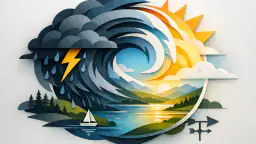 1Weather Forecasts & Radar: The Reliable Weather Companion header