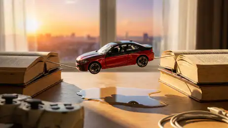 Strategic Aerial Stunts in Ramp Car Games: GT Car Mastery