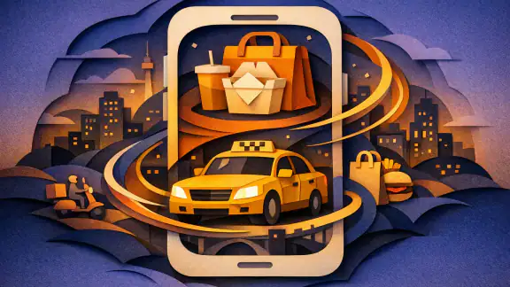 Yandex Go: Simplifying Life with Integrated Taxi and Food Services header
