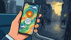 AccuWeather convierte el pronóstico en una decisión antes de salir