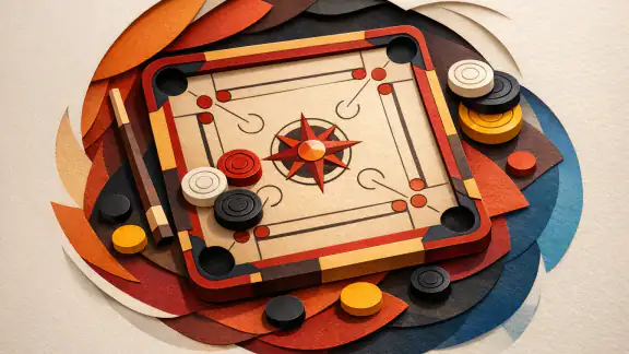 Carrom Pool: Disc Game - Estrategia y Destreza en Tu Bolsillo header