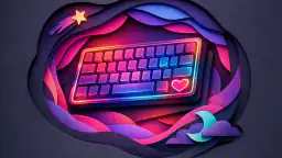 Neon Love Teclado: Personalización Dinámica que Sorprende header