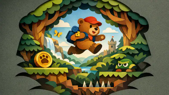 Super Bear Adventure: El Juego que Conquista el Mundo Móvil header