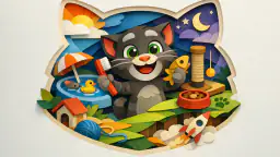 Waarom My Talking Tom 2: Pet Game Jong en Oud Blijft Boeien header