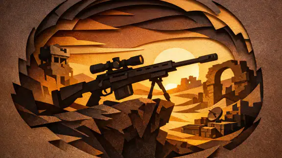 Como a Mira em Primeira Pessoa Revoluciona Jogos atirador de Comando FPS header