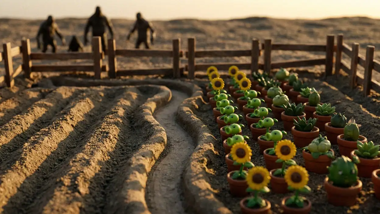Plants vs. Zombies™ e o ritual coletivo de tentar, falhar e voltar melhor