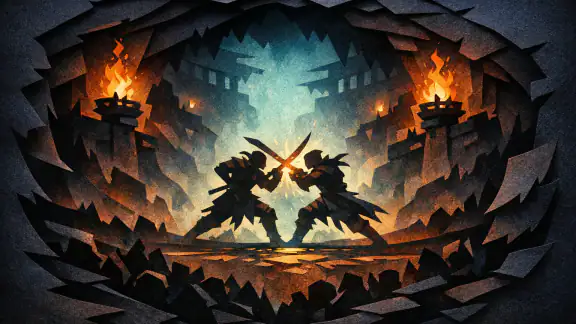 Shadow Fight 4: Arena - O RPG de Combate que Vai Te Viciar header