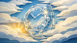 Tempo e Relógio Transparente: Design e Precisão em Clima header