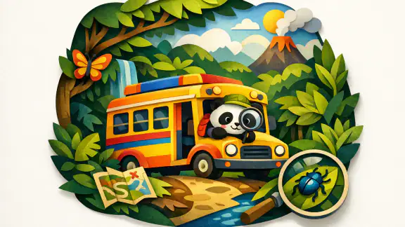 Bebek Panda'nın Okul Otobüsü: Eğlenceli ve Eğitici Bir Yolculuk header