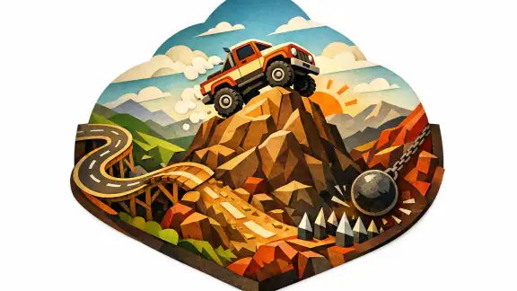 Hill Climb Racing: Basit Kontrollerle Büyük Eğlence header